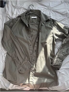 Versace Collection Olive Shirt Jacket